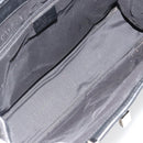 GUCCI GG Canvas Jackie Tote Bag Black Silver 002 1073 Auth BA13509A-11