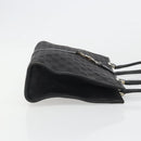 GUCCI GG Canvas Jackie Tote Bag Black Silver 002 1073 Auth BA13509A-3