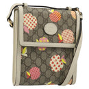 GUCCI GG Supreme Children's Bag PVC Leather Beige Gold 625782 Auth BA13514V-1