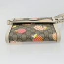 GUCCI GG Supreme Children's Bag PVC Leather Beige Gold 625782 Auth BA13514V-10