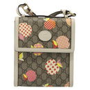 GUCCI GG Supreme Children's Bag PVC Leather Beige Gold 625782 Auth BA13514V-2