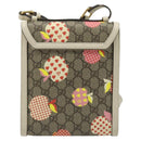 GUCCI GG Supreme Children's Bag PVC Leather Beige Gold 625782 Auth BA13514V-3