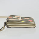 GUCCI GG Supreme Children's Bag PVC Leather Beige Gold 625782 Auth BA13514V-5