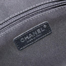 CHANEL La Pausa Chain Bag Patent leather White Silver CC Auth BA13516SAM-17