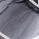 CHANEL La Pausa Chain Bag Patent leather White Silver CC Auth BA13516SAM-18