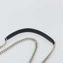 CHANEL La Pausa Chain Bag Patent leather White Silver CC Auth BA13516SAM-9