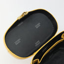 Gianni Versace Hand Bag Leather 2way Yellow Gold Auth BA13518-23