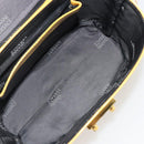 Gianni Versace Hand Bag Leather 2way Yellow Gold Auth BA13518-10