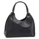 GUCCI Shoulder Bag Leather Black 106236 Auth BA13519-1