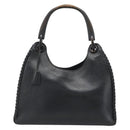 GUCCI Shoulder Bag Leather Black 106236 Auth BA13519-13