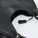 GUCCI Shoulder Bag Leather Black 106236 Auth BA13519-6