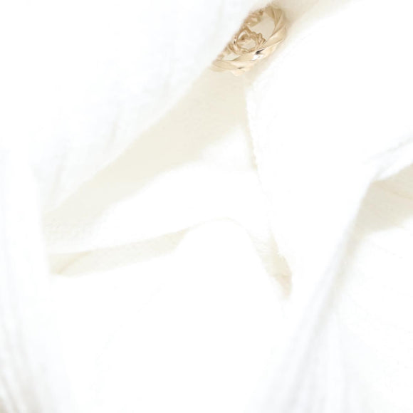 CHANEL One Piece Knitted Fabrics White CC Auth BA1351AM