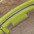 BOTTEGA VENETA INTRECCIATO Shoulder Bag Leather Green Auth BA13520V-20