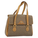 GUCCI Micro GG Supreme Tote Bag Beige Gold 116.02 080 Auth BA13527-1
