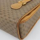 GUCCI Micro GG Supreme Tote Bag Beige Gold 116.02 080 Auth BA13527-15