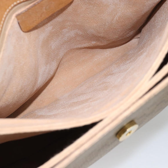 GUCCI Micro GG Supreme Tote Bag Beige Gold 116.02 080 Auth BA13527
