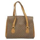 GUCCI Micro GG Supreme Tote Bag Beige Gold 116.02 080 Auth BA13527-2