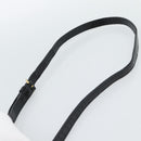 Gianni Versace Hand Bag Leather 2way Black Gold Auth BA13533A-15