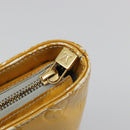 LOUIS VUITTON Monogram Vernis Houston Hand Bag Gris M91053 LV Auth BA13534-21