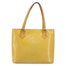 LOUIS VUITTON Monogram Vernis Houston Hand Bag Gris M91053 LV Auth BA13534-13