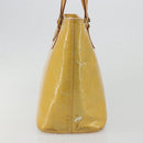 LOUIS VUITTON Monogram Vernis Houston Hand Bag Gris M91053 LV Auth BA13534-5