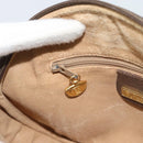 GUCCI GG Supreme Shoulder Bag PVC Beige Gold Auth BA13536-20