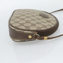 GUCCI GG Supreme Shoulder Bag PVC Beige Gold Auth BA13536-4