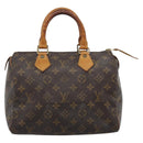 LOUIS VUITTON Monogram Speedy 25 Hand Bag M41528 LV Auth BA13539A-13