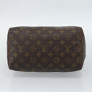 LOUIS VUITTON Monogram Speedy 25 Hand Bag M41528 LV Auth BA13539A-5
