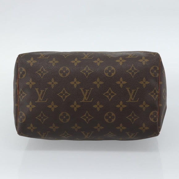LOUIS VUITTON Monogram Speedy 25 Hand Bag M41528 LV Auth BA13539A