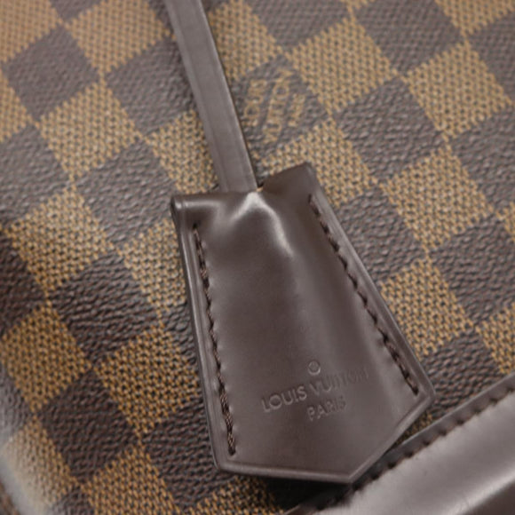 LOUIS VUITTON Damier Ebene Alma Hand Bag N51131 LV Auth BA13543