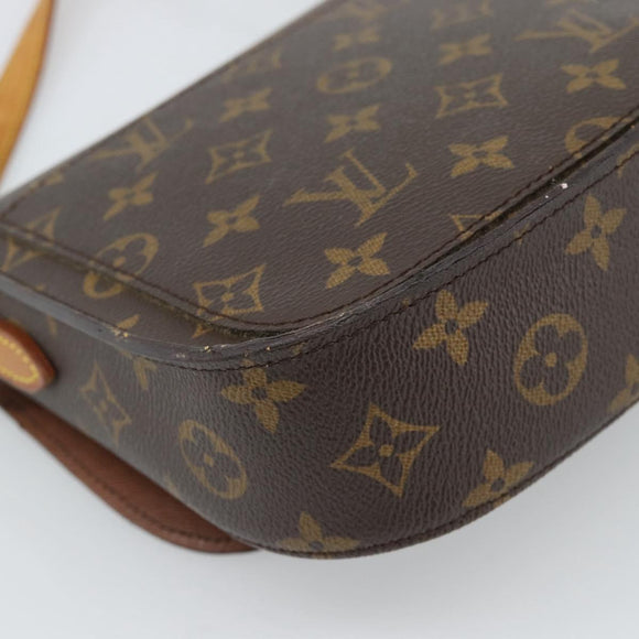 LOUIS VUITTON Monogram Saint Cloud MM Shoulder Bag M51243 LV Auth BA13544