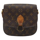 LOUIS VUITTON Monogram Saint Cloud MM Shoulder Bag M51243 LV Auth BA13544-13