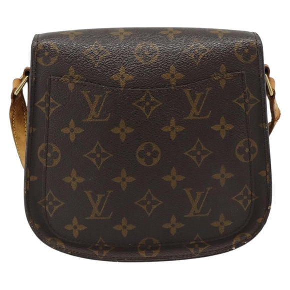 LOUIS VUITTON Monogram Saint Cloud MM Shoulder Bag M51243 LV Auth BA13544