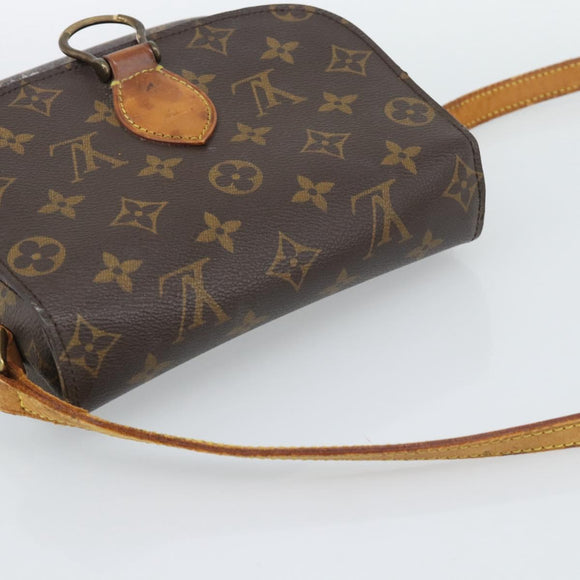 LOUIS VUITTON Monogram Saint Cloud MM Shoulder Bag M51243 LV Auth BA13544