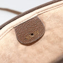 GUCCI GG Supreme Shoulder Bag PVC Beige Gold Auth BA13547-10