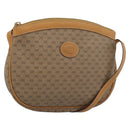 GUCCI Micro GG Supreme Shoulder Bag PVC Beige Gold 007 87 0018 Auth BA13553-1