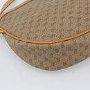 GUCCI Micro GG Supreme Shoulder Bag PVC Beige Gold 007 87 0018 Auth BA13553-15