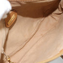 GUCCI Micro GG Supreme Shoulder Bag PVC Beige Gold 007 87 0018 Auth BA13553-10