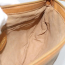 GUCCI Micro GG Supreme Shoulder Bag PVC Beige Gold 007 87 0018 Auth BA13553-19