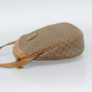 GUCCI Micro GG Supreme Shoulder Bag PVC Beige Gold 007 87 0018 Auth BA13553-3