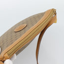 GUCCI Micro GG Supreme Shoulder Bag PVC Beige Gold 007 87 0018 Auth BA13553-6