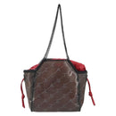 Stella MacCartney Chain Falabella Shoulder Bag Vinyl Red Auth BA13554A-13