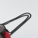 Stella MacCartney Chain Falabella Shoulder Bag Vinyl Red Auth BA13554A-14