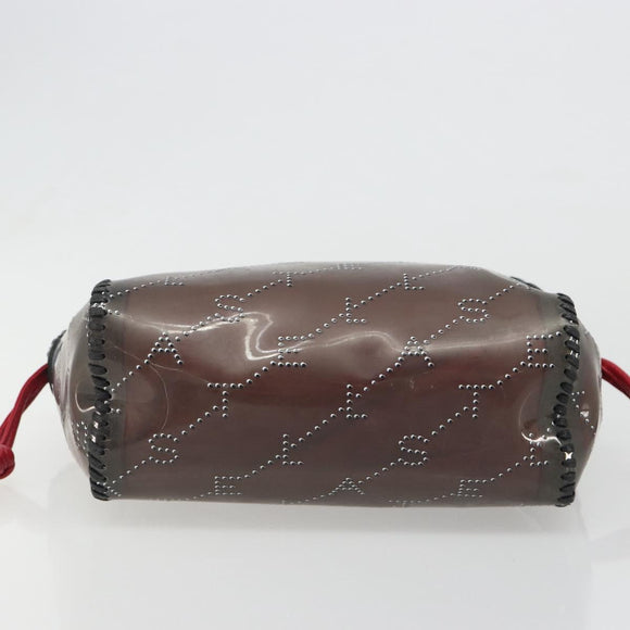 Stella MacCartney Chain Falabella Shoulder Bag Vinyl Red Auth BA13554A