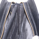 Salvatore Ferragamo Business Bag Leather Black Gold Auth BA13557-22