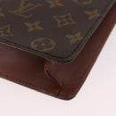 LOUIS VUITTON Monogram Porte Documents Bandouliere Bag M53338 LV Auth BA13560A-17