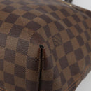 LOUIS VUITTON Damier Ebene Jena MM Tote Bag N41013 LV Auth BA13563-14