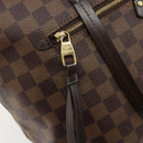 LOUIS VUITTON Damier Ebene Jena MM Tote Bag N41013 LV Auth BA13563-18