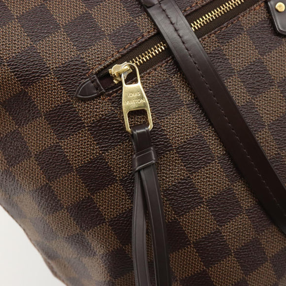 LOUIS VUITTON Damier Ebene Jena MM Tote Bag N41013 LV Auth BA13563